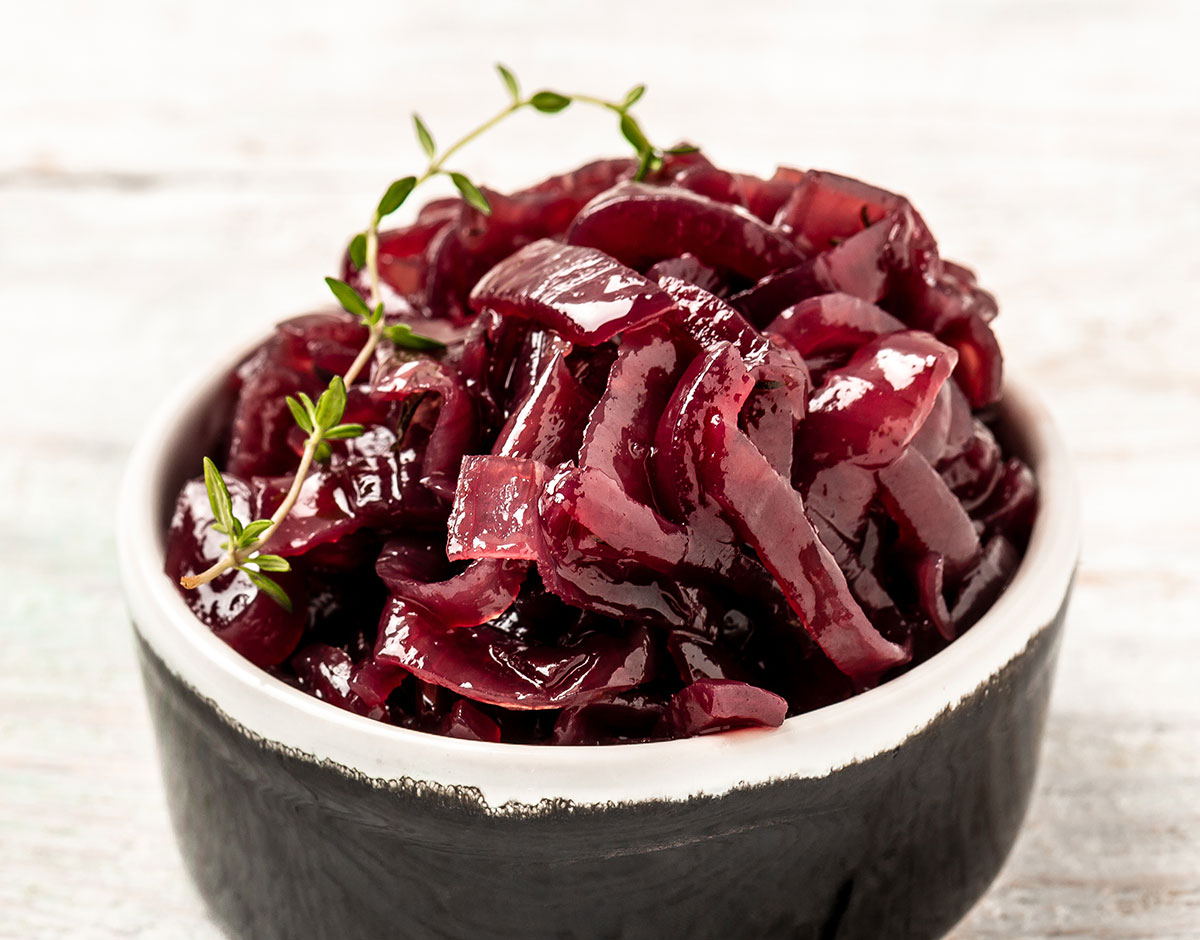 Caramelized Balsamic Red Onions