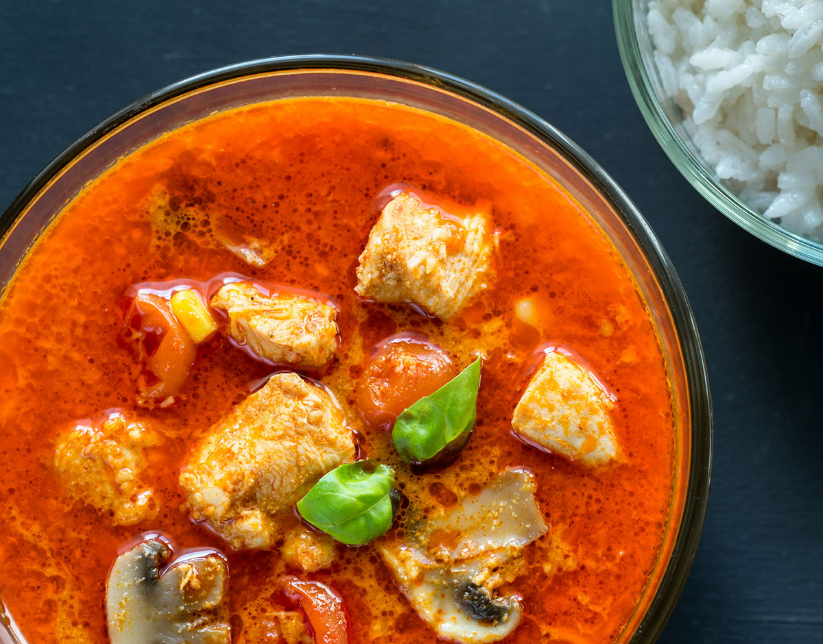 Easy Red Chicken Curry