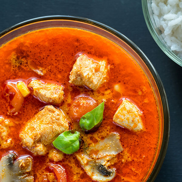 Easy Red Chicken Curry