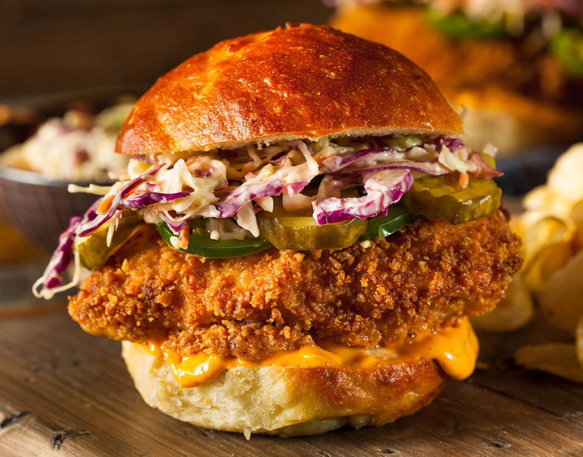 Southern-style Fried Chicken Sandwiches