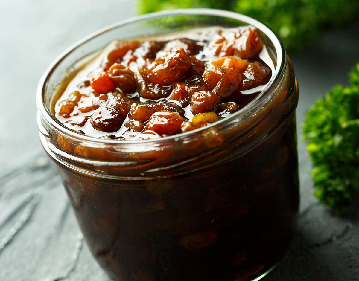 Sweet and Spicy Dried Fruit Chutney