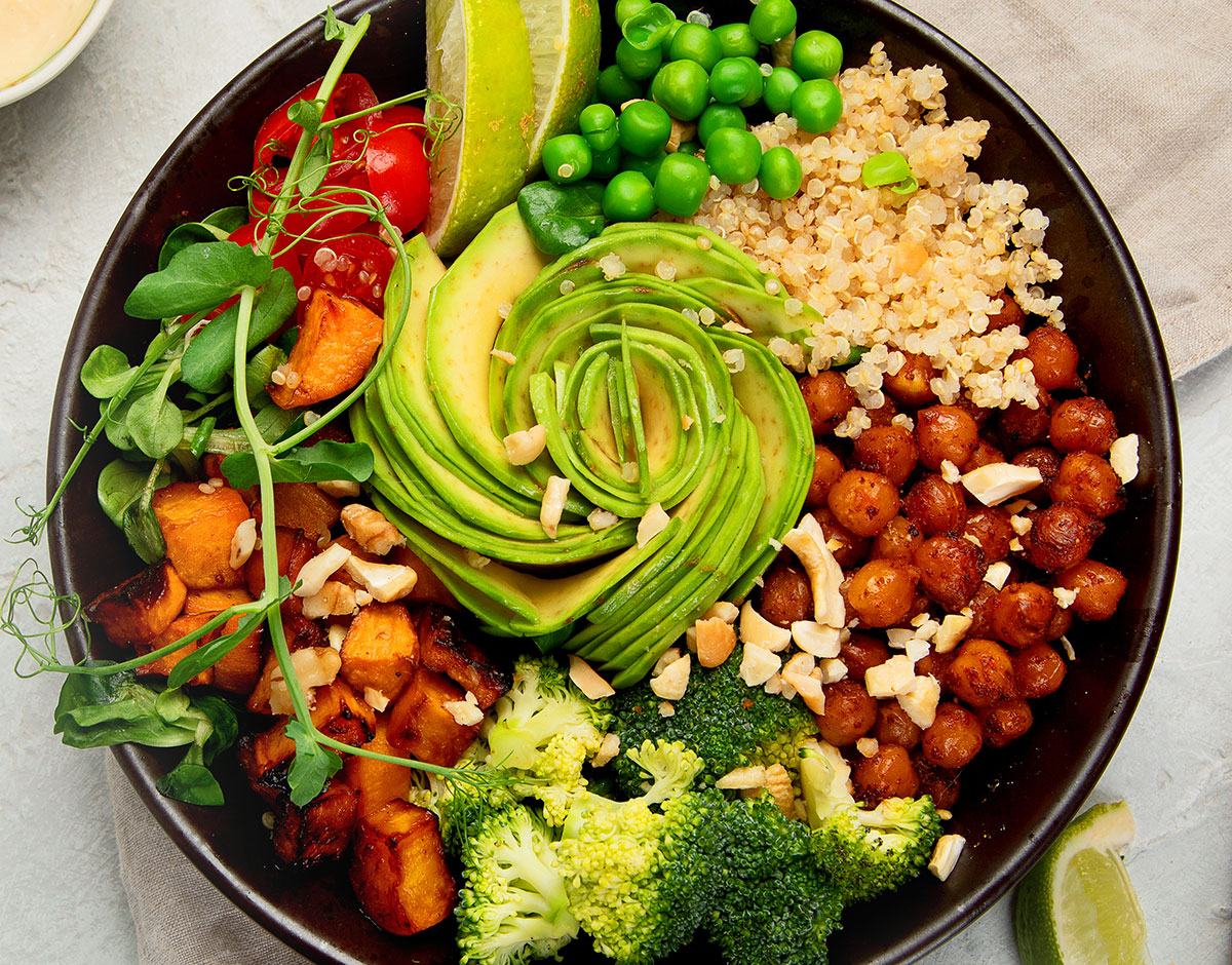 Sweet and Spicy Buddha Bowls