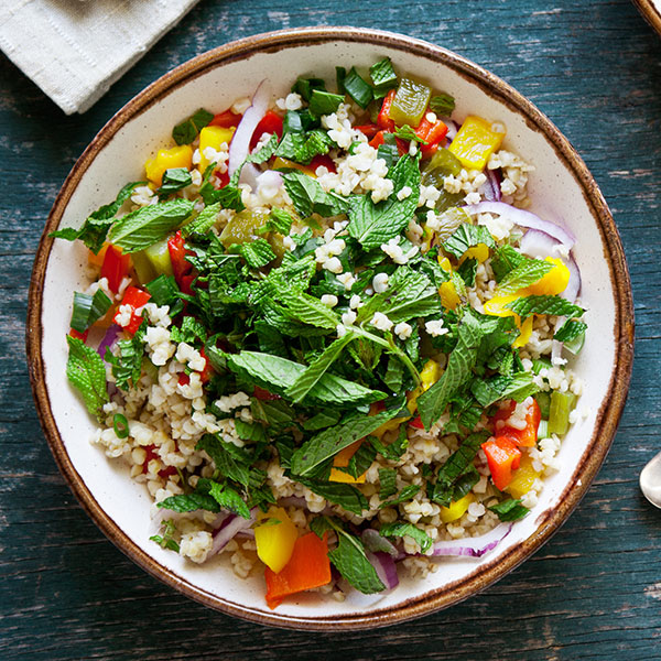 Sweet and Spicy Rice Salad
