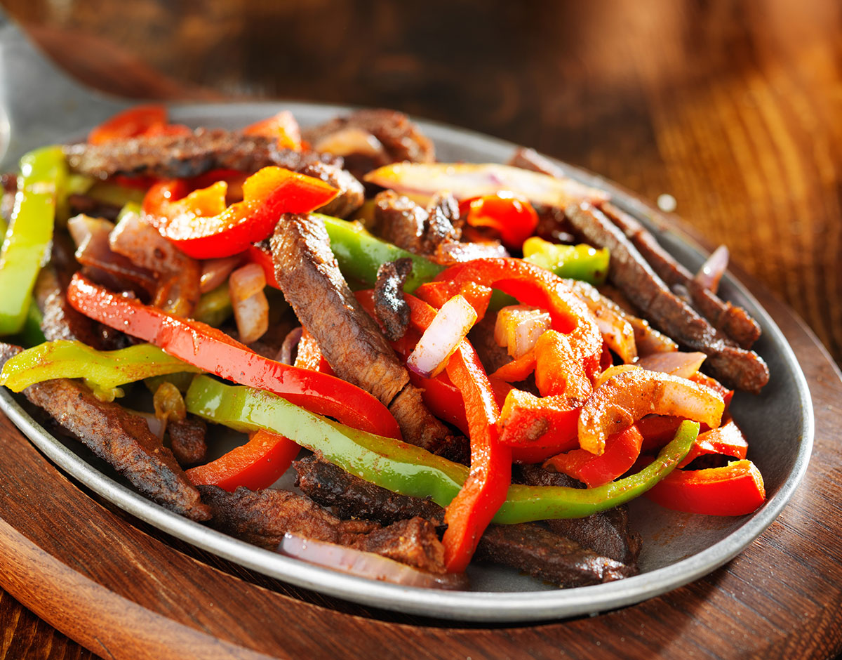 Easy Steak Fajitas