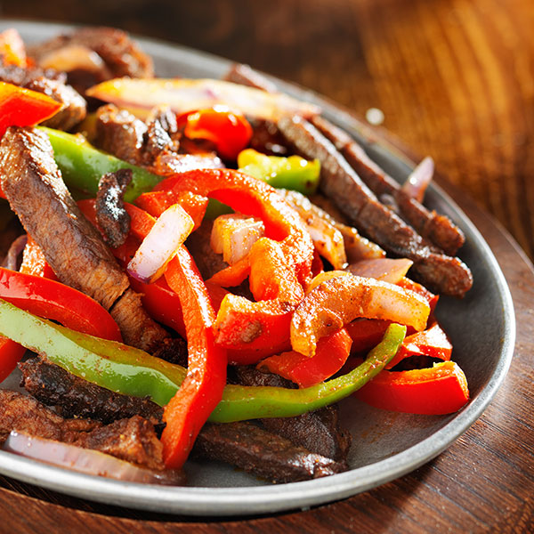 Easy Steak Fajitas