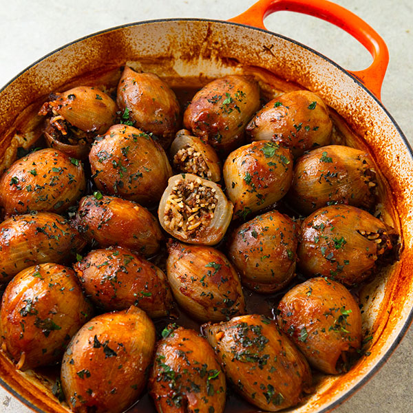 Turkish Stuffed Onions