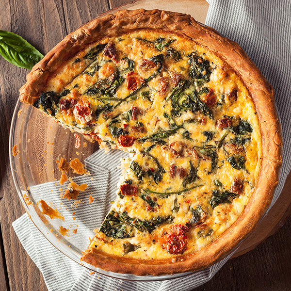 Mediterranean Quiche