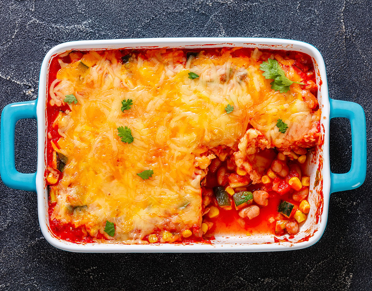 Vegetarian Enchilada Casserole